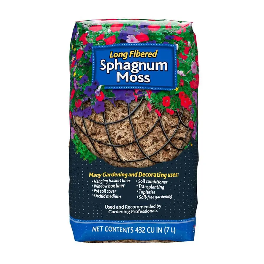432 cu. in. Sphagnum Moss