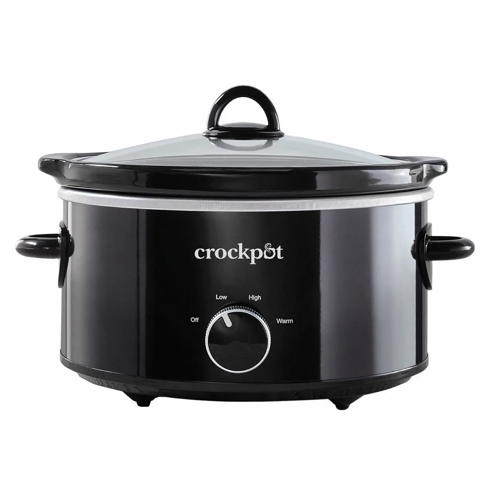 Crock Pot 4 Quart Classic Slow Cooker, Black