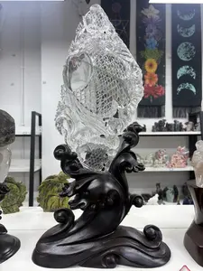 garden quartz lucky fish crystal