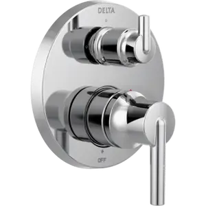 Delta Two Handle Monitor® Shower Valve Trim with 3-Setting Integrated Diverter