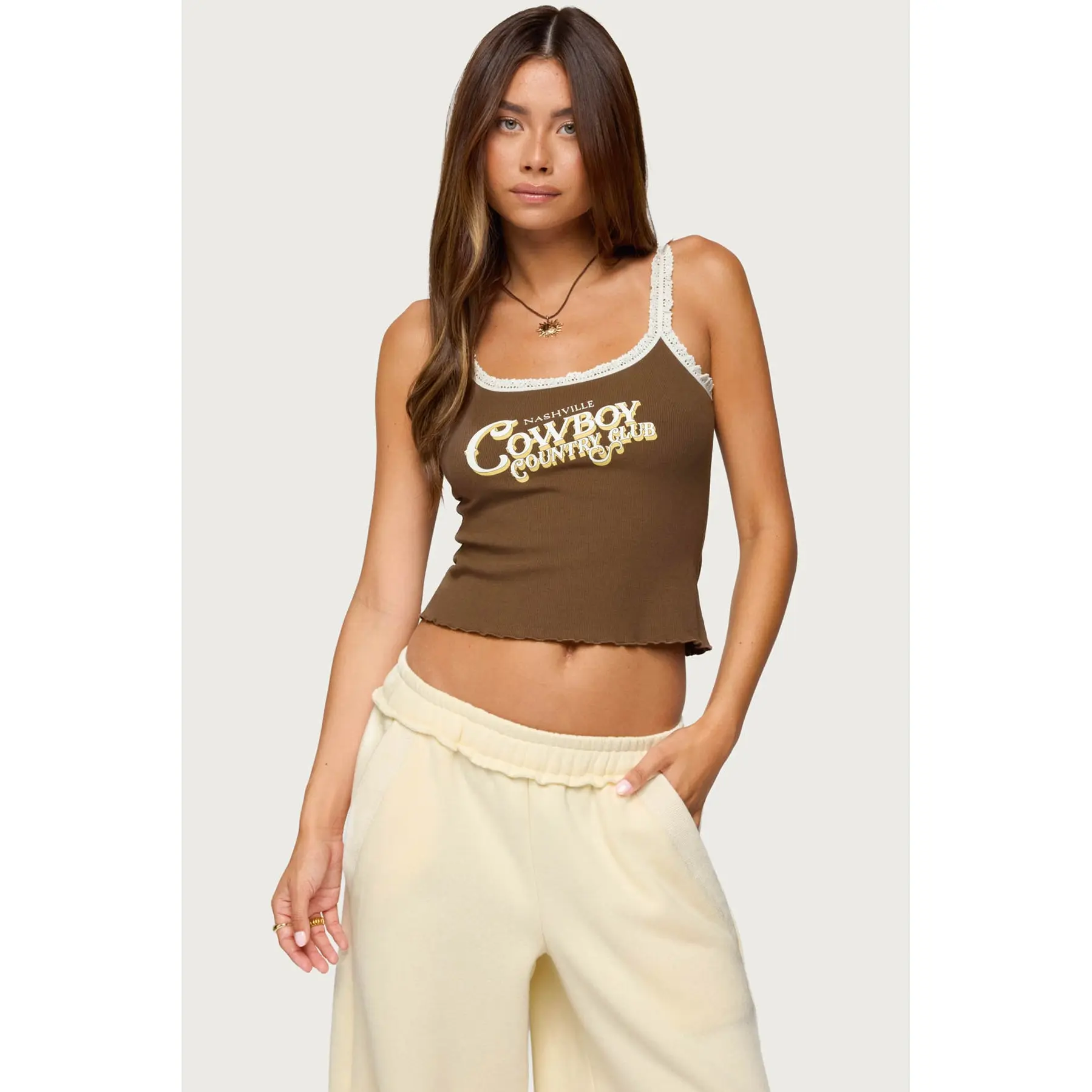 Nashville Cowboy Graphic Tank Top