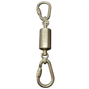 Pre-owned GUCCI Zinc Alloy Small Leather Goods Key Holder