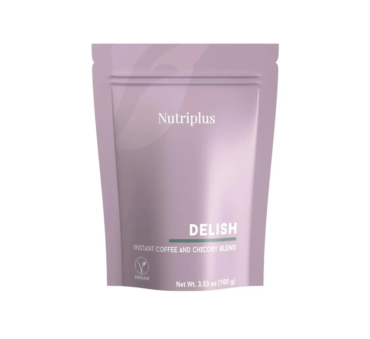 Delish Instant Coffee and Chicory Blend Natural Beverage