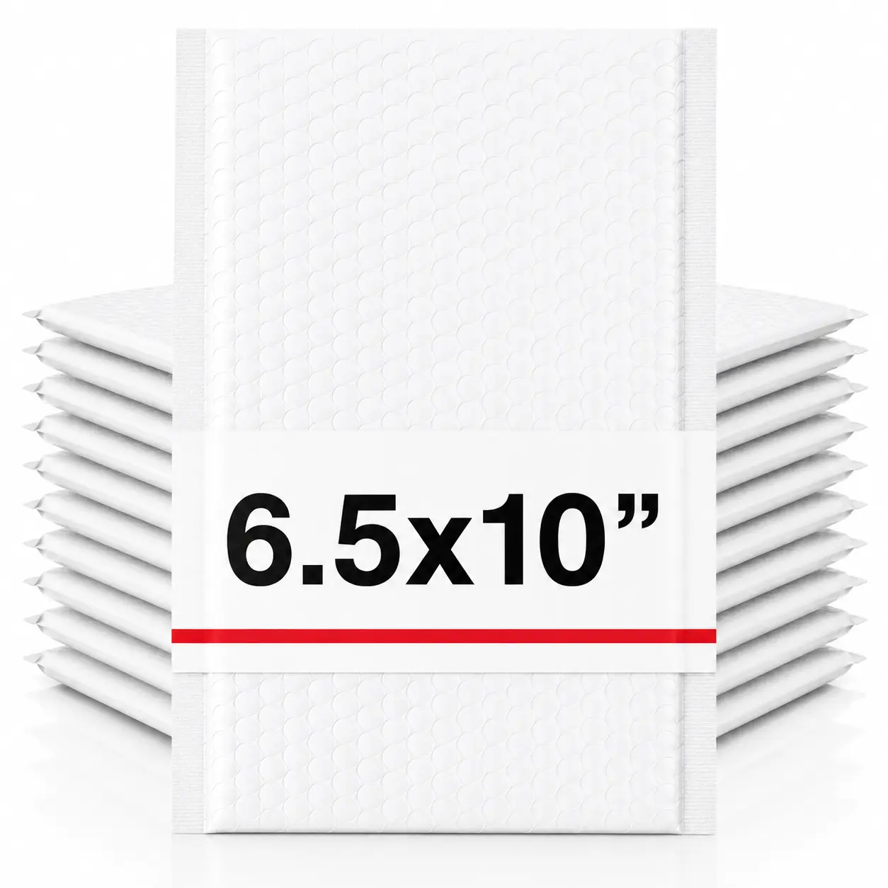 Boxing Place Bubble Mailer 6x10" Pack White Bubble Mailers Usable Size 6x9" Self Seal Padded Mailing Envelopes Opaque Bubble Padded Mailer for Small Business Mailing Jewelry Makeup Small Items