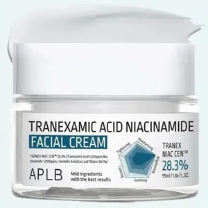 Tranexamic Acid Niacinamide Cream 55ml / 1.86fl.oz. Moisturizer Skincare Comfort Skin Repair Calming Dry Skin Soothing Brightening Moisture