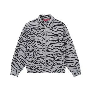 Supreme Men's Moleskin Work Jacket (SS25) Zebra, from StockX