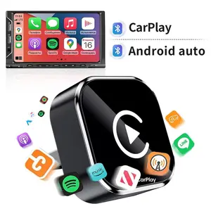 【Summervibes】YURNLV 2026 Compact Wireless CarPlay Adapter, iPhone/Android Supported, Auto-Connect, Zero Delay, Hands-Free Calls, Wired to Wireless