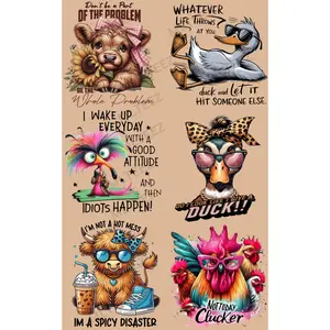 DON'T BE A PART OF THE PROBLEM PREMADE GANGSHEET  - 22X36 DTF TRANSFERS - DIRECT TO FILM