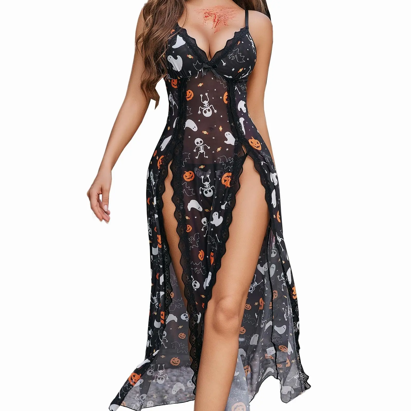 Black Halloween Print