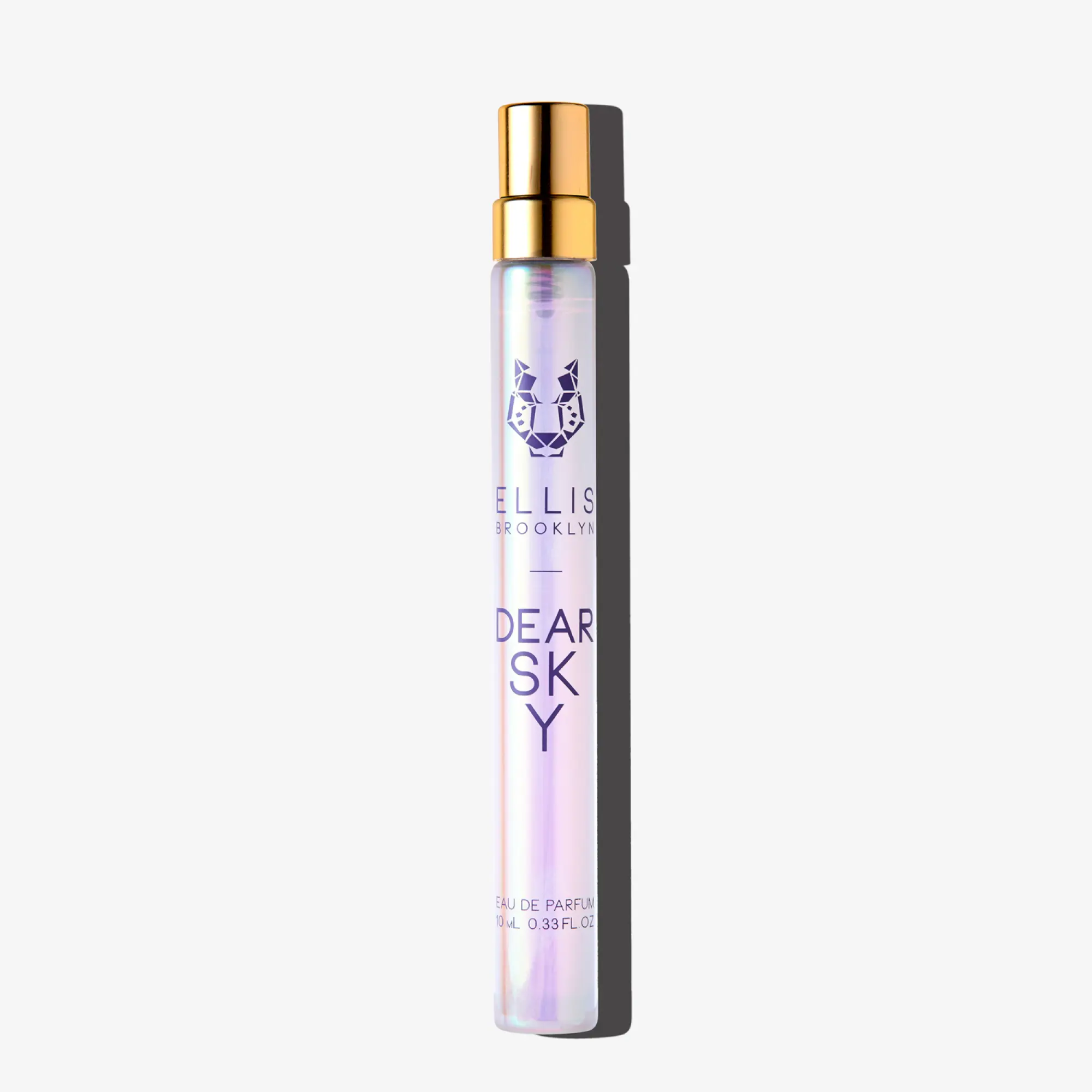 DEAR SKY Eau de Parfum 10ml Travel Spray - Bergamot Essence, Rhubarb, Honeydew Melon, Strawberry Leaf, Tuberose, White Peony, Upcycled Cedarwood
