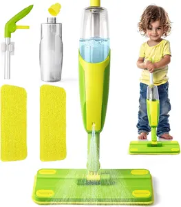 Montessori Household Toys Mini Spray Mop for Toddlers, Functional Pretend Play Cleaning Toy, Gift for Toddler Boys & Girls