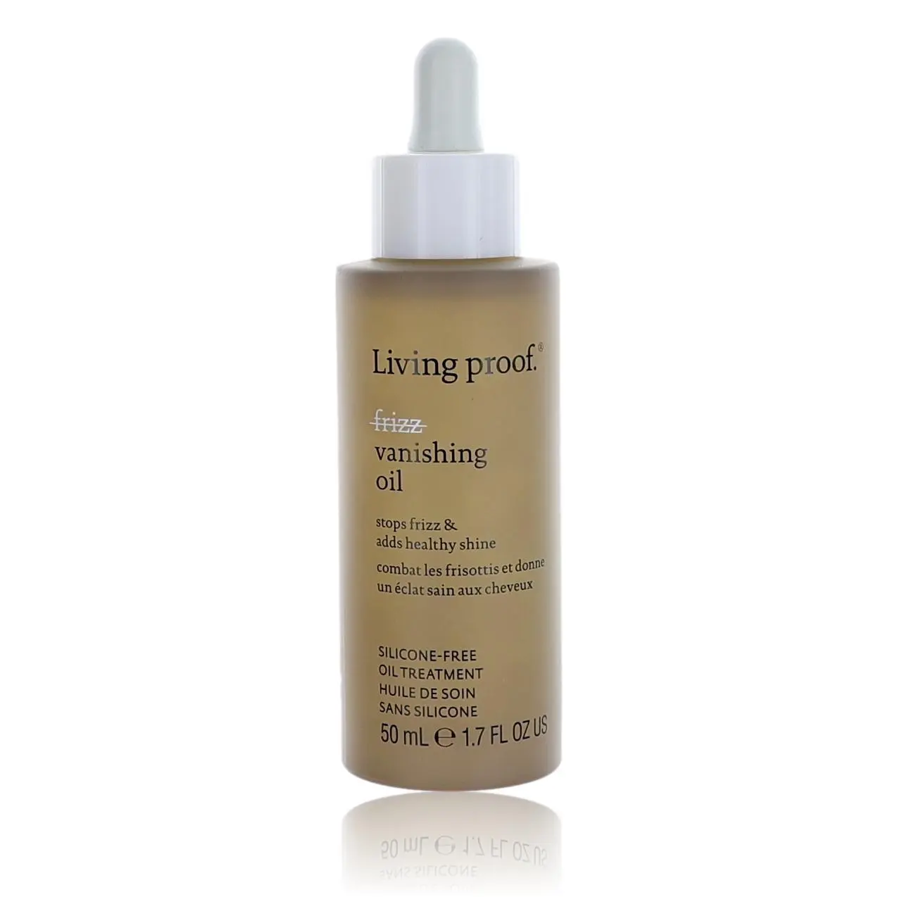 Living Proof No Frizz Vanishing Oil - Fast-Absorbing Hair Treatment with Scent, Aroma, Floral Fragrance, Dreamy Floral Musk for Shine, Humidity Control, Daily Wear, 1.7 fl oz