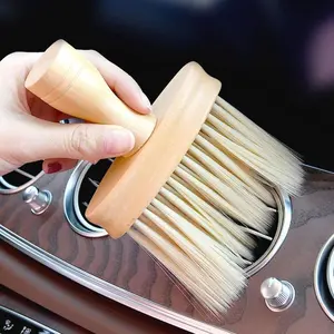 Keyboard Cleaning Brush Anti-Static Wooden Laptop PC Keyboard Cleaner Narrow Area Dust Cleaning Tools