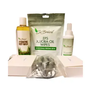 Se-Brazil PRO Cleansing Bundle with Personal Bar, Gentle Bar, Jojoba Oil Wipes, Hydrating Body Wash 8oz + Jojoba Oil BUNDLE