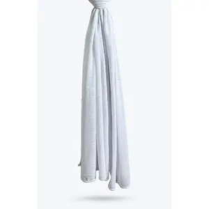 Textured Cotton Hijab - Dusty Lavender