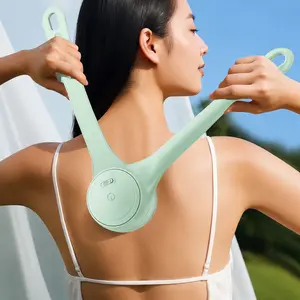 Electric Bath Brush Long Handle Removable – Back Scrubber, Exfoliating & Cleansing Shower Tool