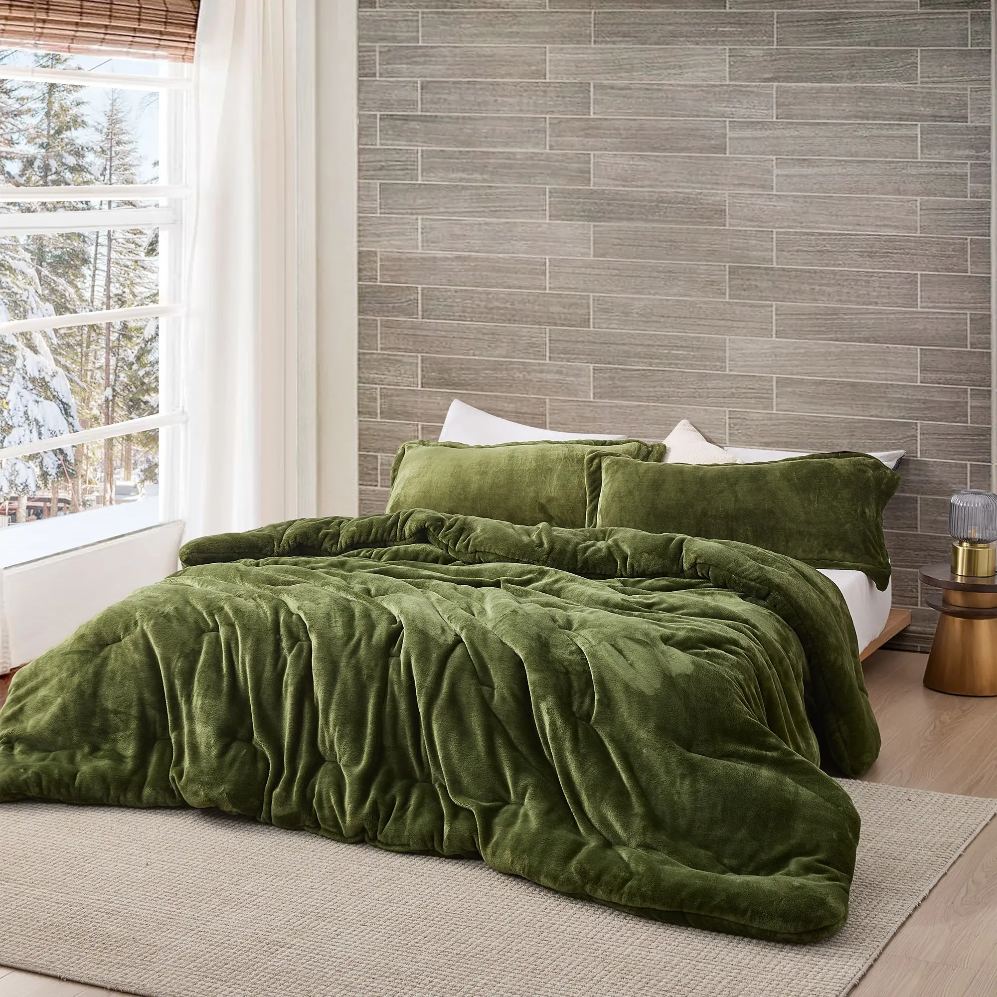 Coma Inducer Oversized Comforter Set - Me Sooo Comfy - Pesto Coma Inducer Oversized Comforter Set - Me Sooo Comfy - Pesto