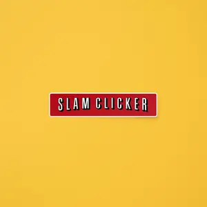 Slam Clicker Flix Flight Attendant humor Gift Sticker | SomeFlyStuff