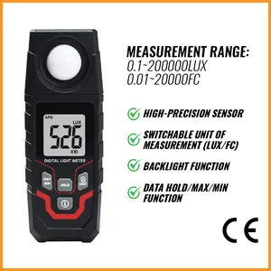 ILLX-429 Digital Light Lux Meter Illuminance Tester Photometer Lx FC Precision