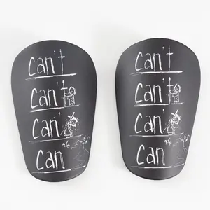 Mini Football Shin Guards, 1 Pair Thickened Football Leg Protectors for Adults, Sports Equipment, Football Accessories, Soccer Training Equipment