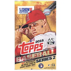 2016 Topps Series 2 Baseball Hobby Box - 36 Packs Per Box, 10 Cards Per Pack
