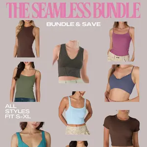 Mystery Nikibiki Seamless Bundle-Made in the USA Fit Womenswear Comfort Fabric