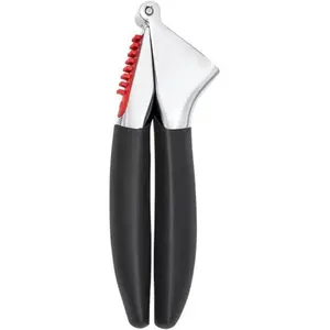 OXO Good Grips Heavy Duty Garlic Press, Die-Cast Zinc, Black