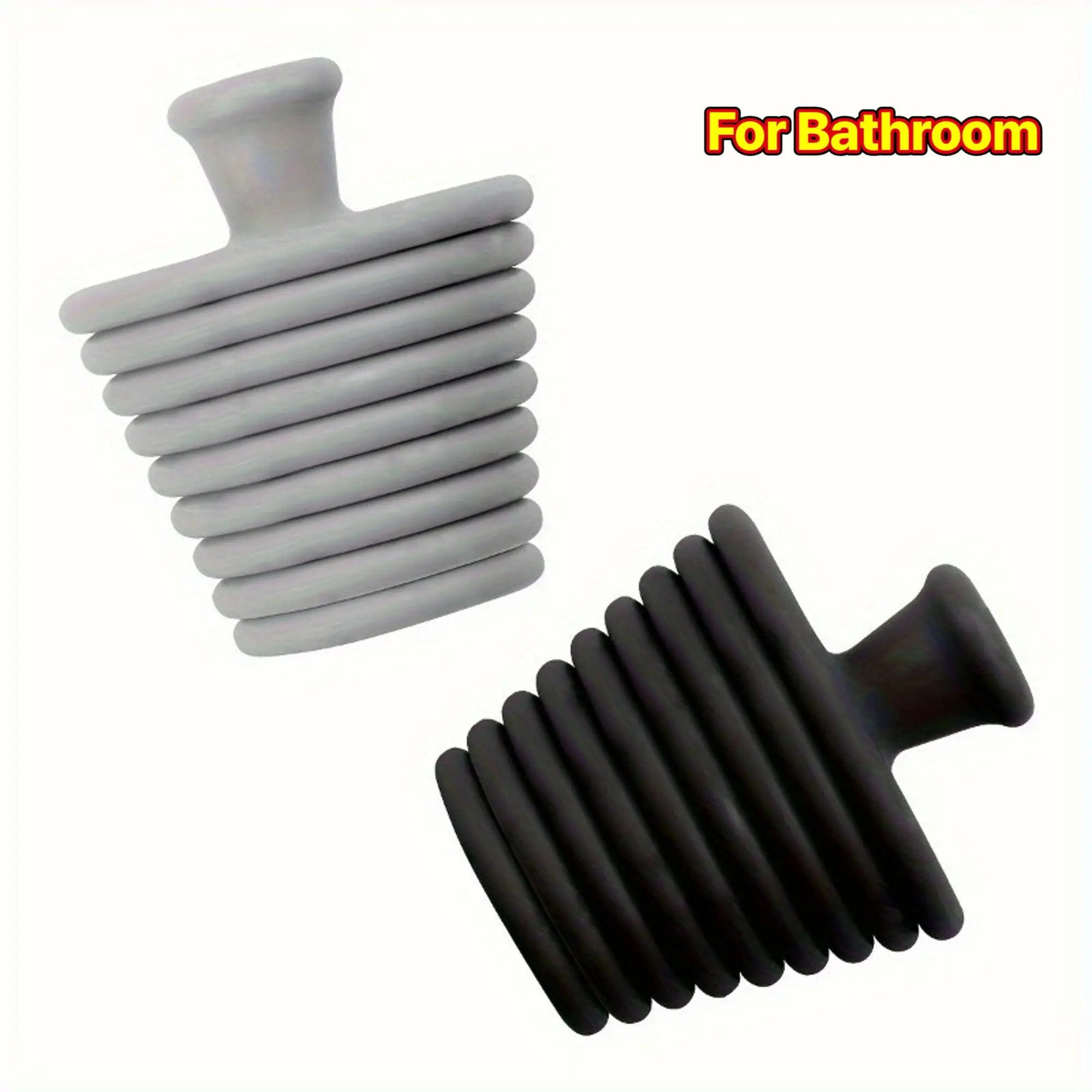 Bath Tub Plug, Silicone Sink Plug, Conical Screw Plug, Pipe Drain Plug, Sealing Plug, 1 pc