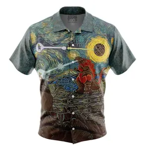 Epic Battle Dragon Ball Z Hawaiian Shirt | Cool Summer Anime Vibes for Men & Fans