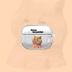 Cartoon-style Design, Suitable for AirPods 4, AirPods 3, AirPods 2, AirPods Pro 2, AirPods Pro, and AirPods Pro 3. Unisex