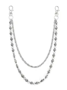 Unisex Fashionable Double Layer Pants Chain, Casual Trendy Hip Hop Style Pants Chain for Daily Decor, Fashion Accessories for Daily Wear, Adjustable Waist Chain