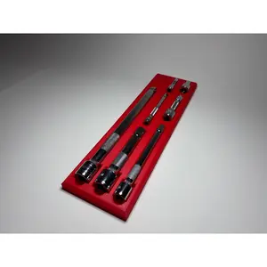 Wobble Socket Extension Tool Holder Tool Organizer For Icon 7Pc Set, Harbor Freight, Magnetic Base Option