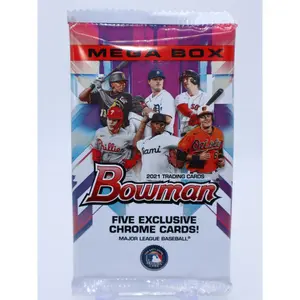 2021 Bowman Baseball Cards Mega Box Bonus Chrome Pack (5 Cards)
