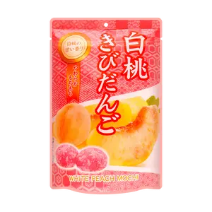 SEIKI Japanese Mochi Daifuku Peach Flavor - Soft & Chewy Rice Cake Dessert, 130g
