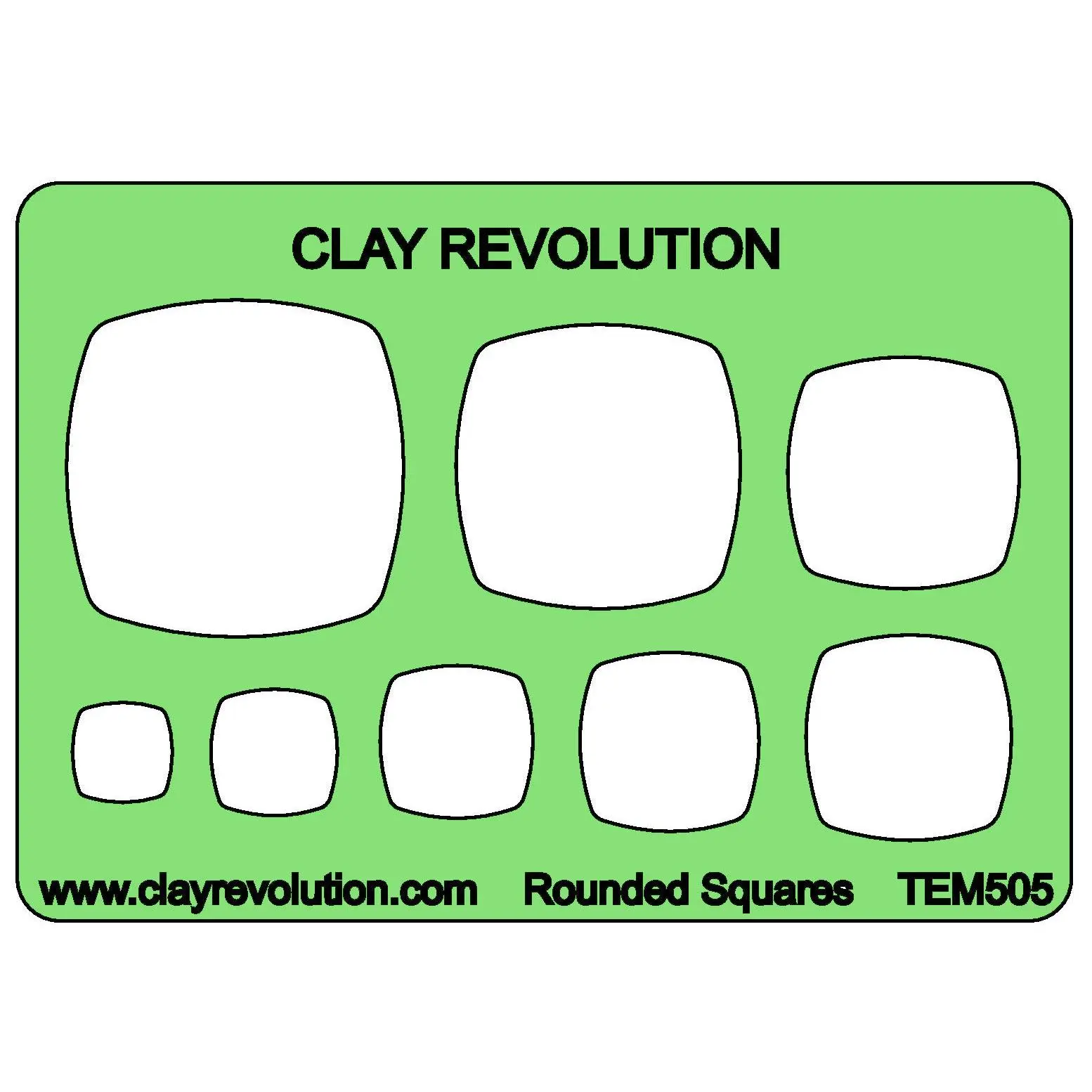Rounded Squares Template