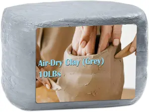 Air-Dry Clay ,  -Purpose Compound 10LBs, -Purpose Modeling Clay (Gray)