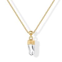 Topaz Crystal - Yellow Gold