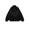 Spring Summer Casual Zip Up Jacket Lightweight Windbreaker Outerwear Varsity Jackets