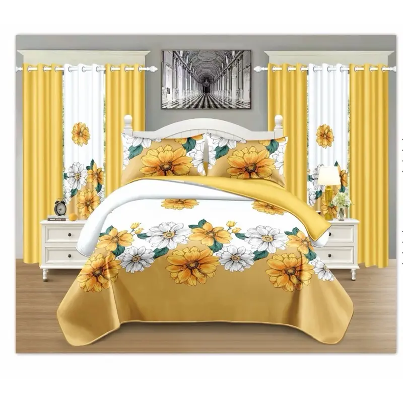 Beautiful 9 pieces comforter set connection
