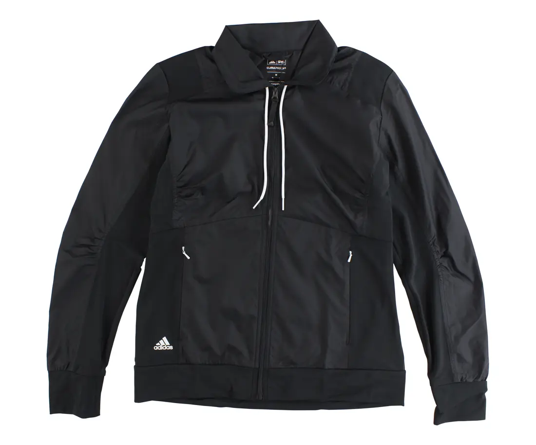 Adidas Golf Mixed Media Wind Jacket Womens Sweaters