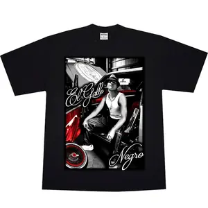 El Gallo Negro, Chicano Clothing, Cholo, Gangster clothes, Hoodies for men, Men's clothing, Streetwear, Lowrider, Graphic tee, Men gifts