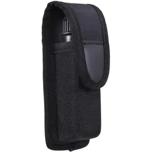 Black - Enhanced Molded Pepper Spray Holder for Tactical Duty Belt