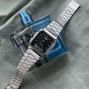 Casio AQ-230A-1D Digital Watch Quartz Vintage Classic Design with Quartz Movement and Essential Functionalities for Everyday Use