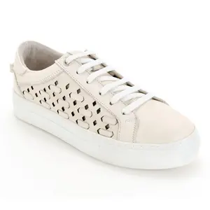 Miz Mooz Leather Perforated Casual Sneakers - Murphie