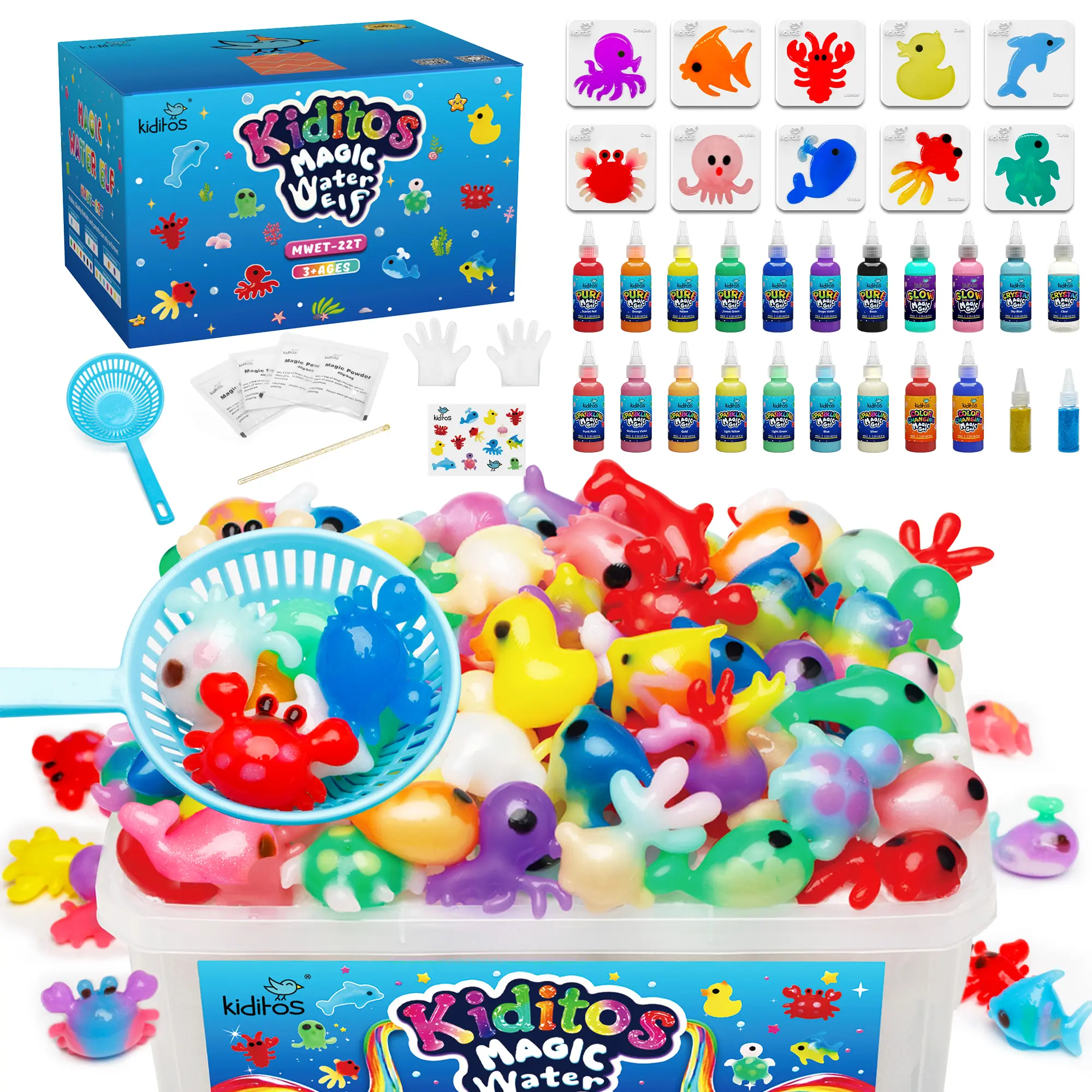 22 Sea Creature Colors