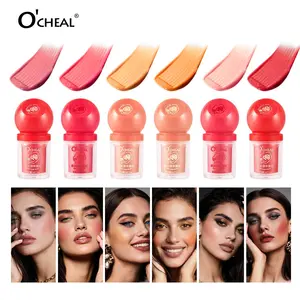 Liquid Blush Stick, Dual-Use Blush for Cheeks and Lips, Matte Natural Color, Brightening Formula for All Skin Tones