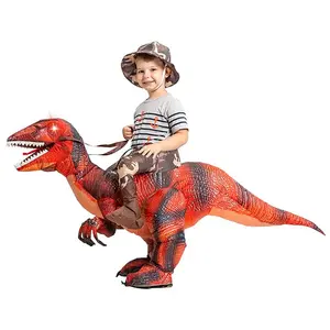 Inflatable dinosaur costume Halloween costume party costume inflatable dinosaur costumeTUAL