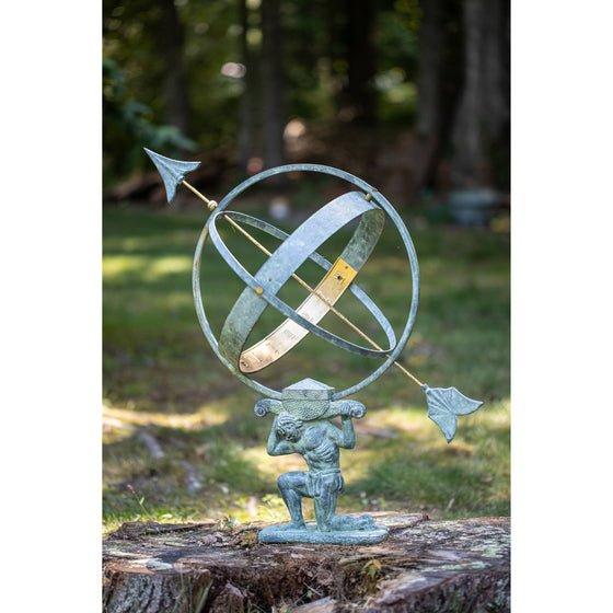 Atlas Armillary Sundial