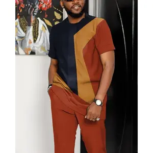 New European And American Men's Casual Shirt Walking Suit