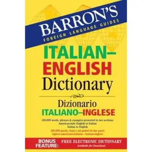 USED-Barron's Italian-English Dictionary: Dizionario Italiano-Inglese (Barron's Foreign Language Guides) by Roberta Martignon-Burgholte (Paperback)